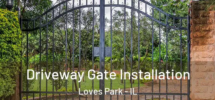 Driveway Gate Installation Loves Park - IL
